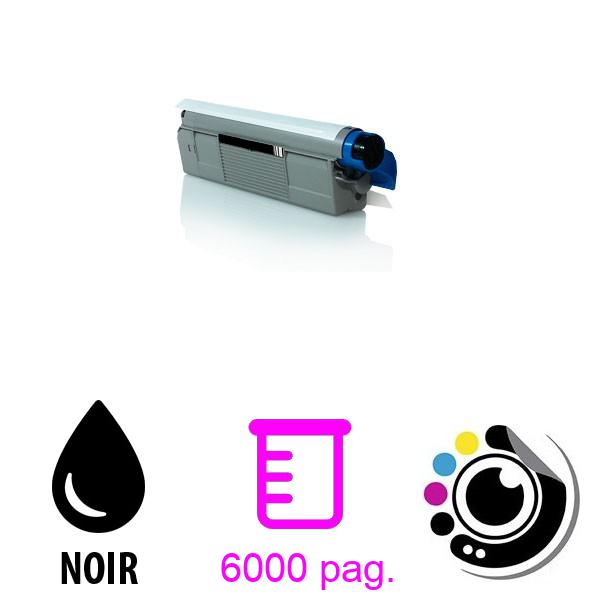 Toner Compatible OKI C5800 / C5900 / C5550MFP Noir