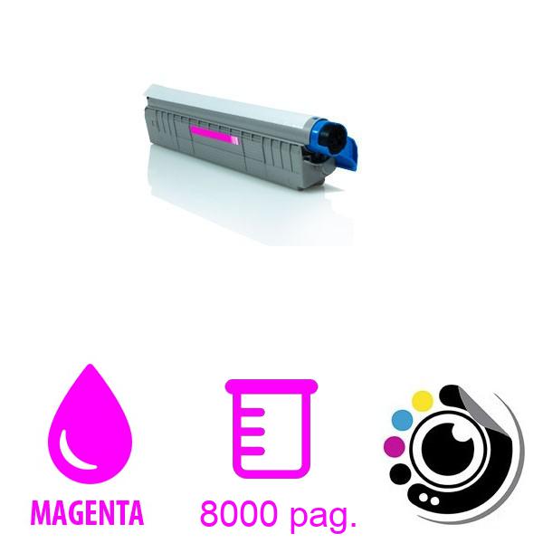 Toner compatible OKI C810 / C830 Magenta 44059106