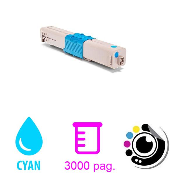 Toner compatible OKI C332DN / MC363DN / MD363DN Cyan