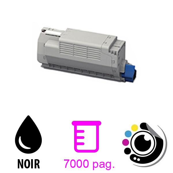 Toner compatible OKI MC853 / MC873 Noir 45862840