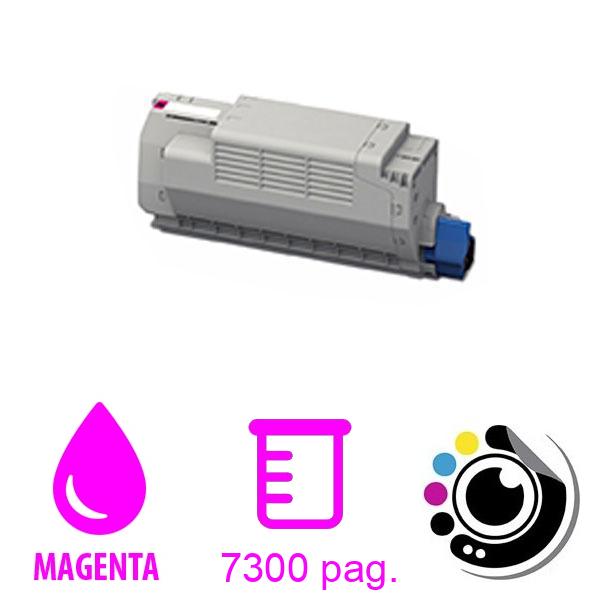 Toner compatible OKI MC853 / MC873 Magenta 45862838