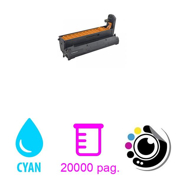 Compatible Tambor OKI C610 / C710 / C711 / MC760 / MC770 / MC780 / ES6410 / ES7411 / ES7460 / ES7470 / ES7480 Cyan