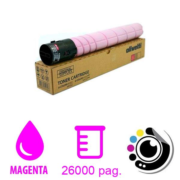Toner Original Olivetti d-Color MF452 / MF552 Magenta B1028