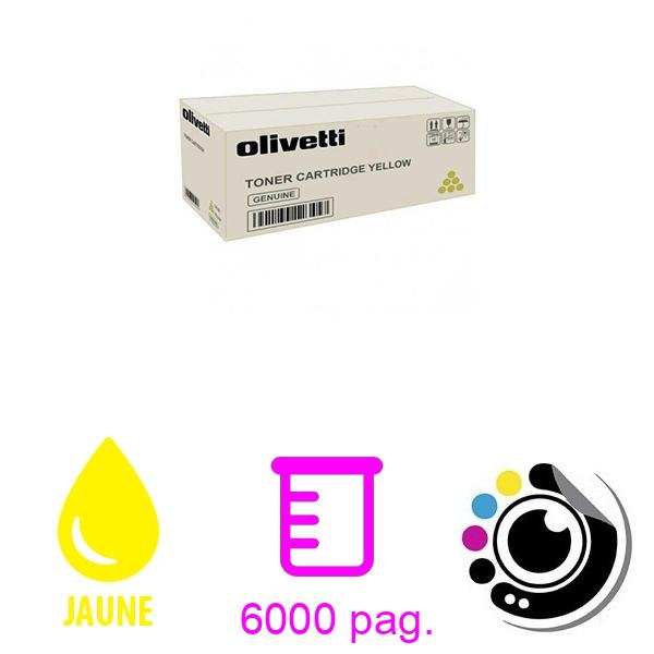 Original Toner Olivetti 2552 (B1067) Jaune