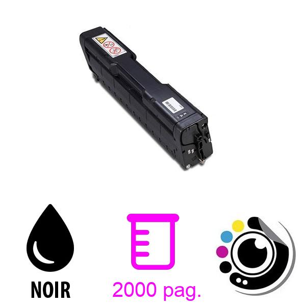 Toner compatible Ricoh SP-C220 / SP-C221 / SP-C222 / SP-C240 Noir