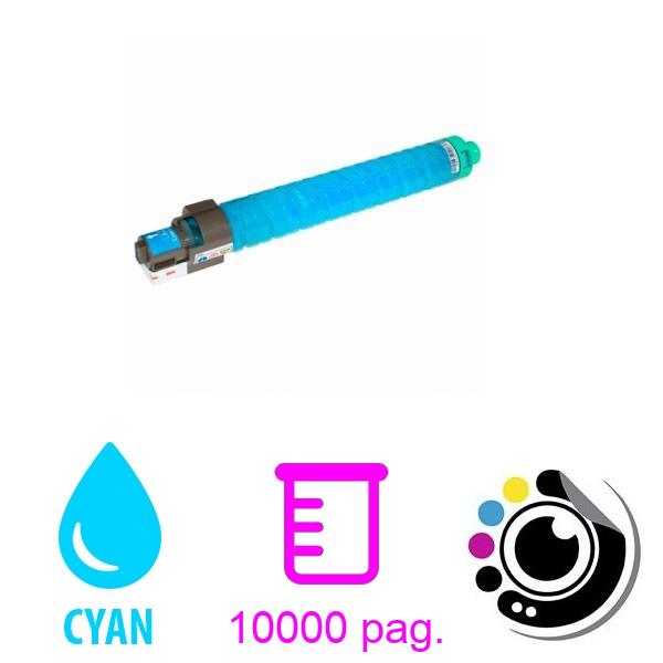 Toner compatible Ricoh MP-C300 / MP-C400 / MP-C401 Cyan 841300