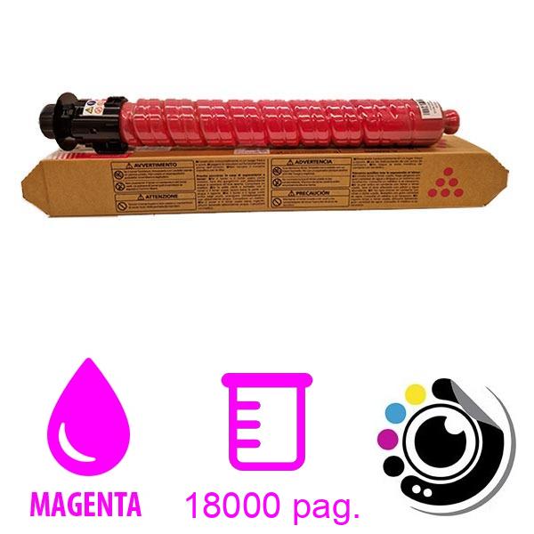 Toner compatible Ricoh MP-C3003 / MP-C3503 / MP-C3004 / MP-C3504 / MP-C4504 / MP-C5504 / MP-C6004 - 841819 Magenta