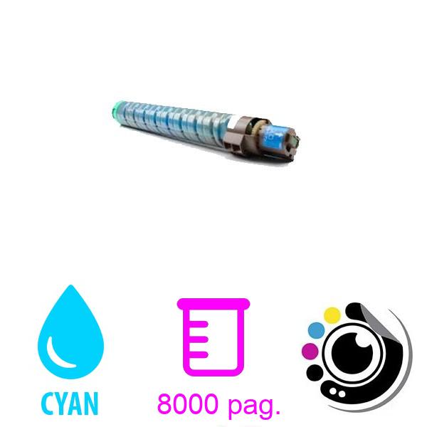 Toner compatible Ricoh MP-C407 Cyan