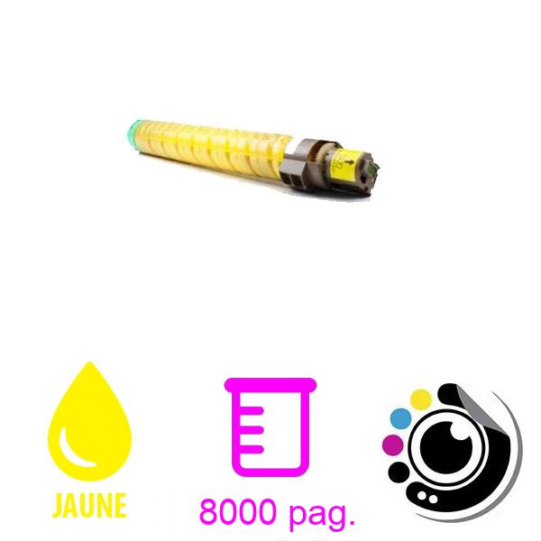 Toner compatible Ricoh MP-C407 Jaune