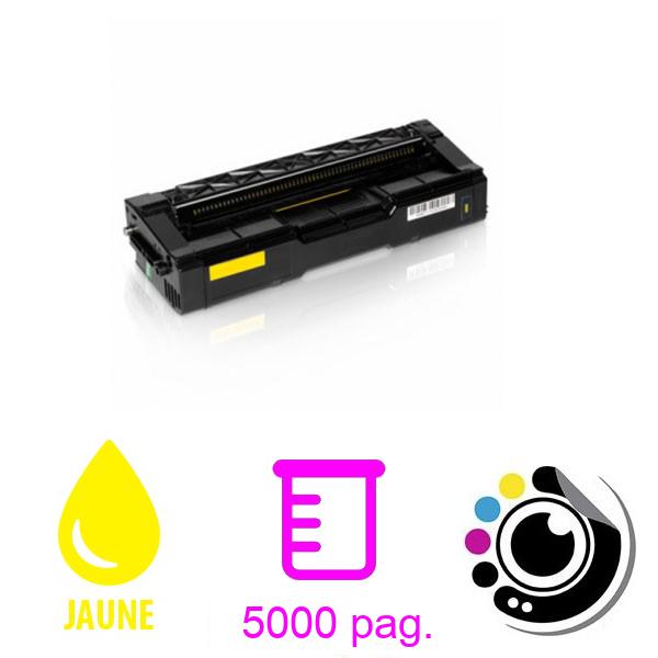 Toner compatible Ricoh Aficio SP-C340 / C341 Jaune SP-407902