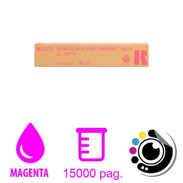 Toner Original Ricoh Aficio SP-C410 / SP-C411 / SP-C420 / CL4000 Type 245 Magenta 888314