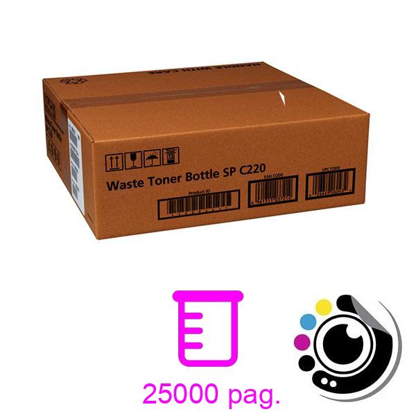 Original Waste Toner Ricoh Aficio SP C220N / Type 220 / 406043