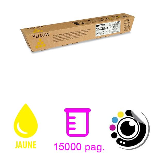 Toner Original Ricoh SP-C820DNHE Jaune 821047/821059