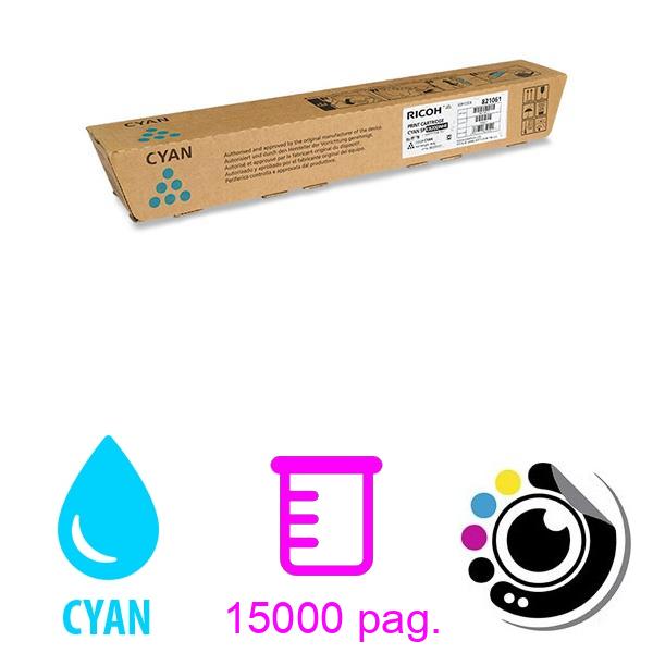 Toner Original Ricoh SP-C820DNHE Cyan 821019