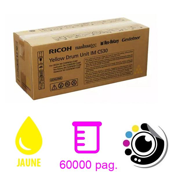 Tambour Original Ricoh IM C530 418251 Jaune