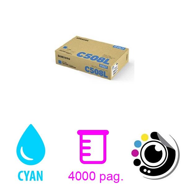 Toner Original Samsung CLT-C5082L Cyan SU055A