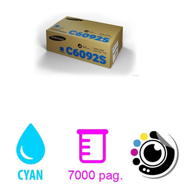 Toner Original Samsung C6092S CLP-770/772 SU092S Cyan