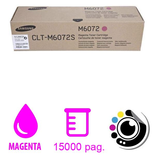 Toner Magenta d origine Samsung CLT-m6072S