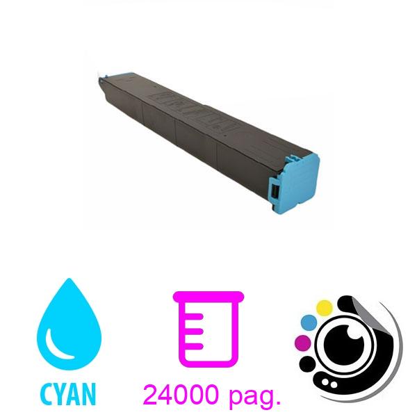 Toner Compatible Sharp MX61 GTBA Cyan