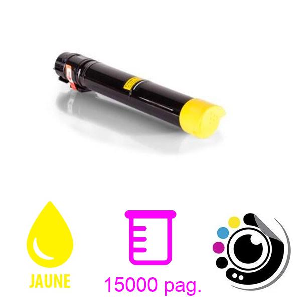 Toner compatible Xerox Workcentre 7425/7428/7435 Jaune 006R01396