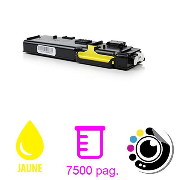 Toner compatible Xerox Workcentre 6655 Jaune