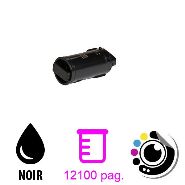 Toner compatible Xerox VersaLink C500 / C505 Noir 106R03876 / 106R03862