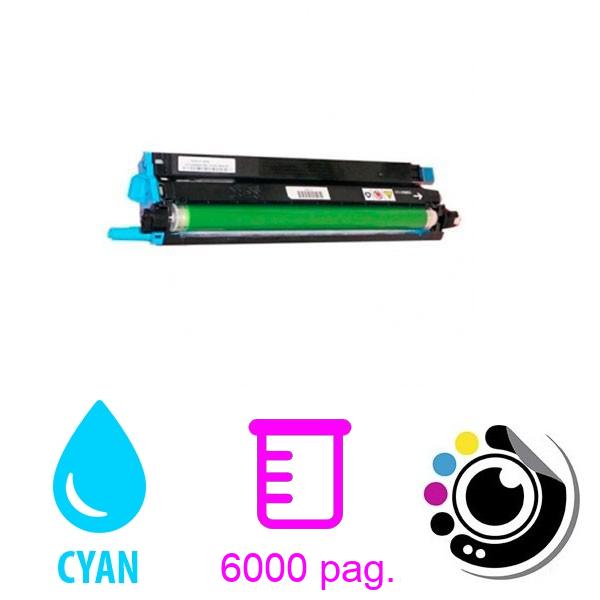 Tambour Compatible Xerox Phaser 6600 / Workcentre 6605 Cyan 108R01121