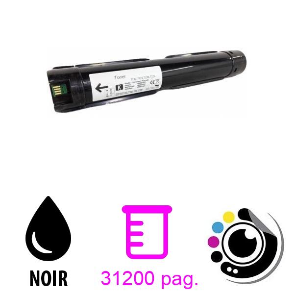 Compatible Xerox Toner VersaLink c7100/c7120/c7125/c7130 Noir