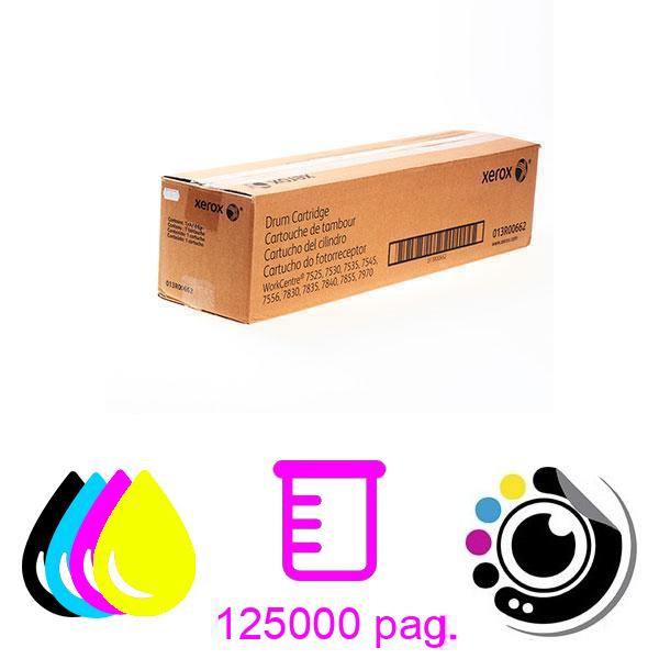 Original Tambour Xerox WorkCentre 7525 / 7535 / 7545 / 7830 CMYK (013R00662)