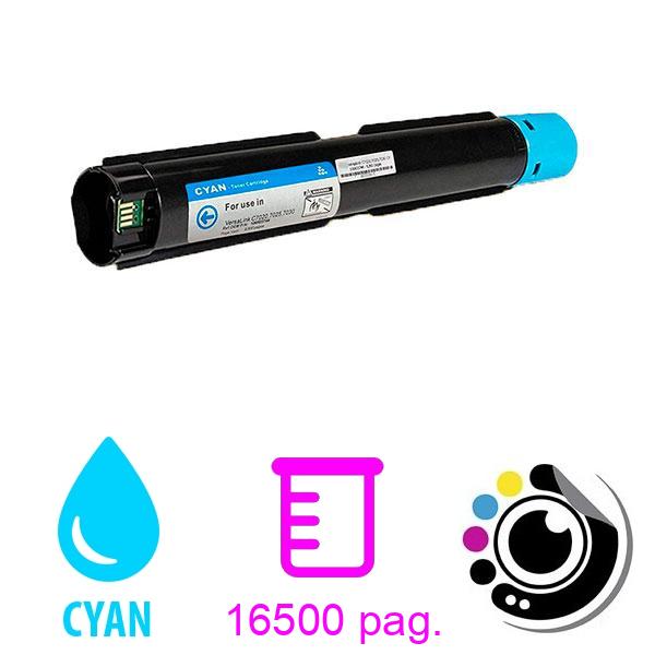 Toner compatible Xerox VersaLink C7020, C7025, C7030 Cyan 106R03740