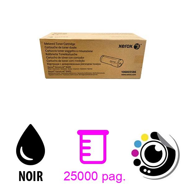 Toner Original Xerox VersaLink B400/B405 Noir 106r03586