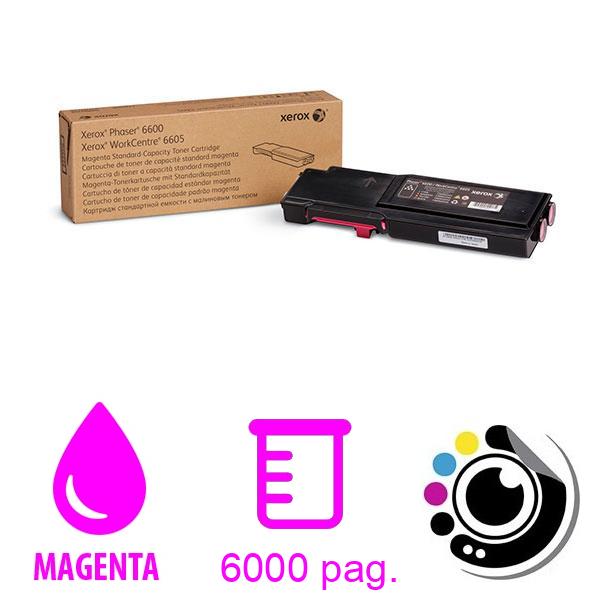 Toner Original Xerox Phaser 6600 / Workcentre 6605 Magenta 106R02238