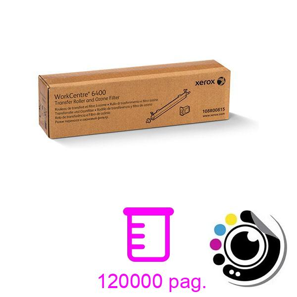 Original Rouleau de transfert et filtre à ozone Xerox Workcentre 6400 / 108R00815