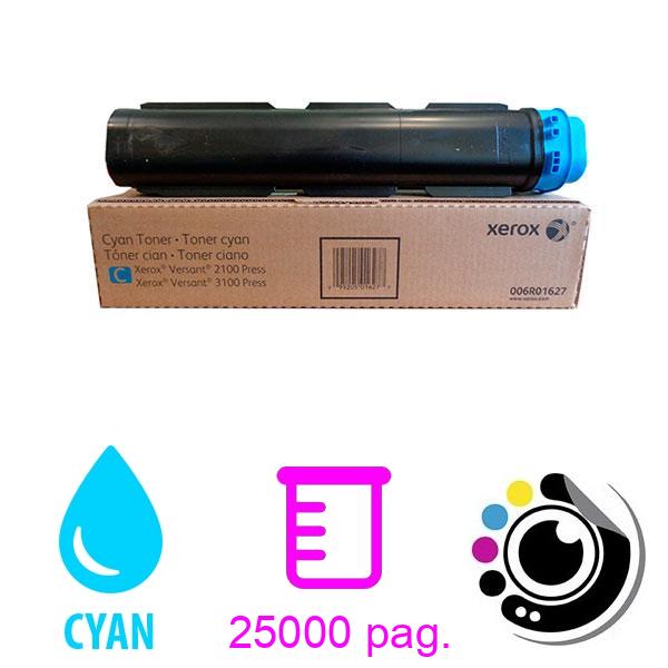 Toner Original Xerox Versant 2100 / 3100 Press Cyan 006R01626