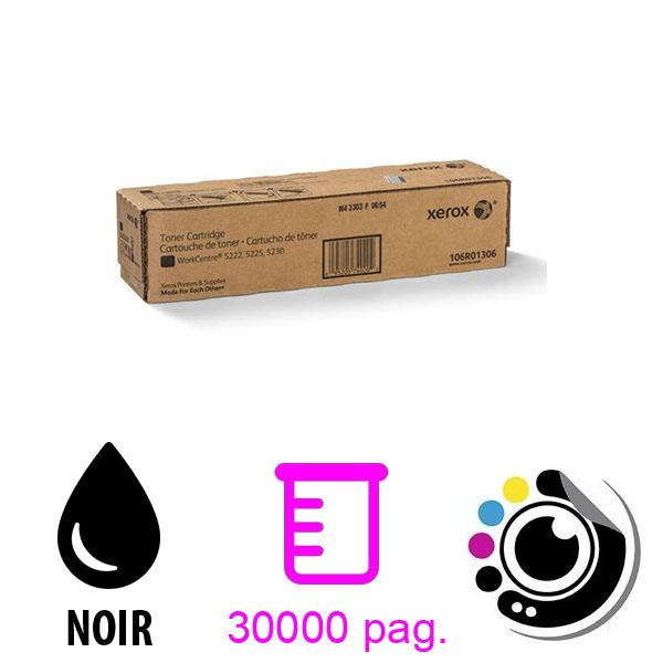 Original Toner Xerox Workcenter 5222 106R01306 Noir